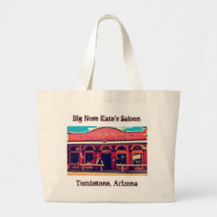 Großen Nase Kates Saal-Grabstein Arizona Jumbo Stoffbeutel