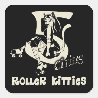 Großer 5CRK-Aufkleber Quadratischer Aufkleber