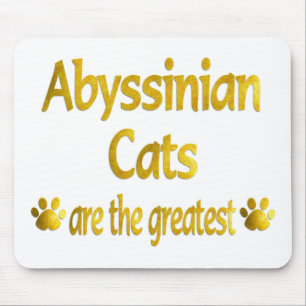 Großer Abyssinier Mousepad