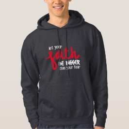 Größer als deine Angst Hoodie