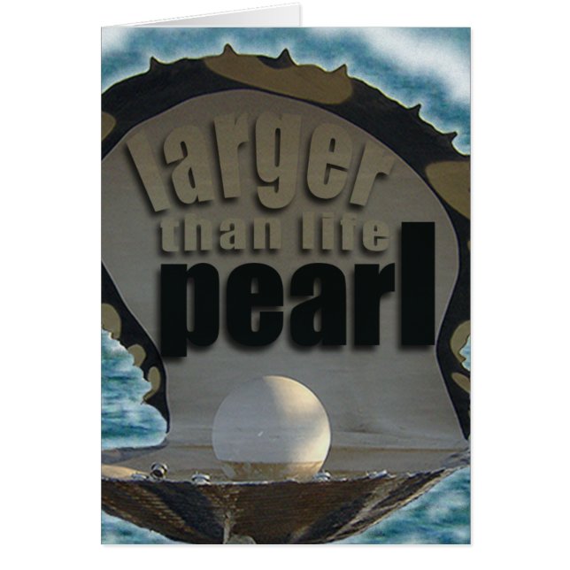 Größer als Leben Perle (Vorne)