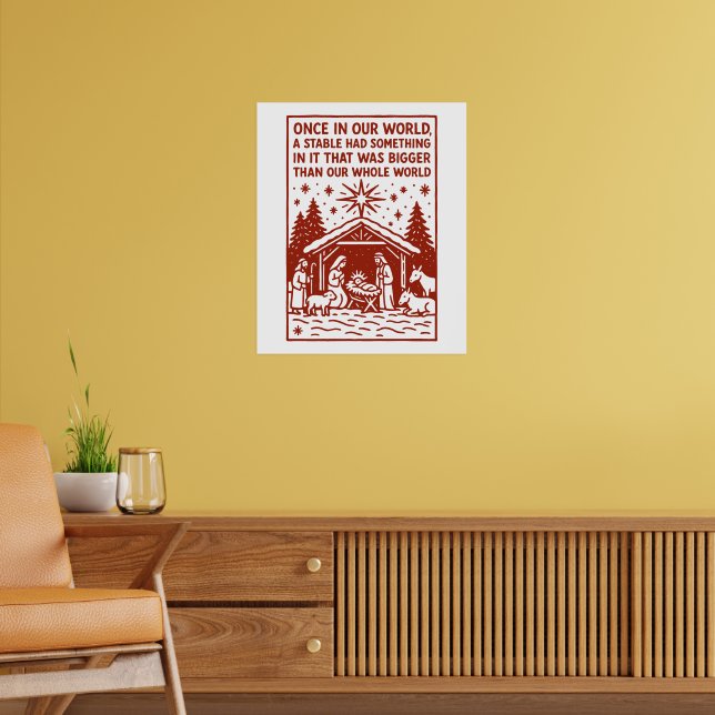 Größer als unsere ganze Welt 1 Poster (Wohnzimmer 2)
