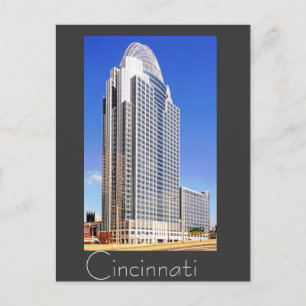 Großer amerikanischer Turm in der Queen City Postkarte