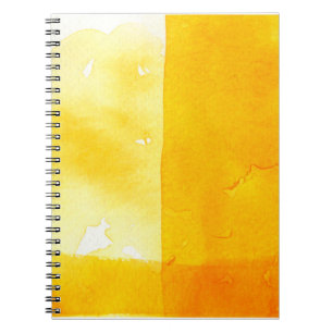 Grosser Aquarellhintergrund - Aquarellbilder auf Notizblock