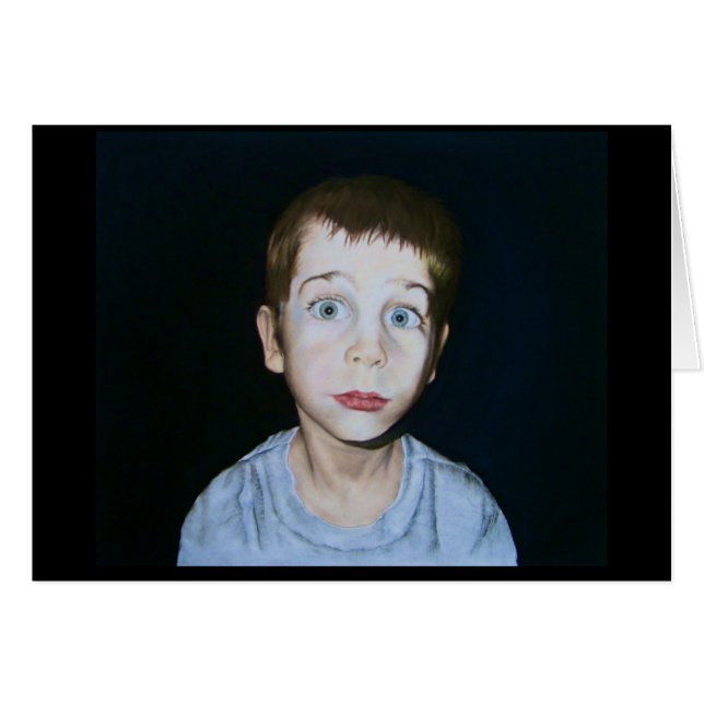 Großer Augen-Junge durch Debby Wang (Vorderseite (Horizontal))