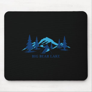 Großer Bärensee Kalifornien Skigebiet Skifahren Sk Mousepad