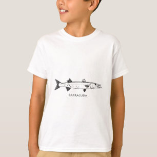 Großer Barracuda-Logo T-Shirt
