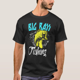 Großer Bass-Angler USA Fischer Fisch T-Shirt