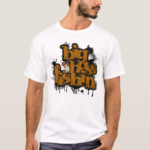 Großer-Bass-Fisch-Shirt T-Shirt