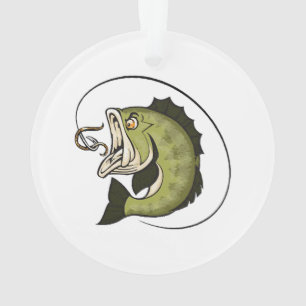 Großer Bass Mund Ornament