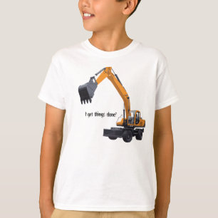 Großer Bau-Bagger T-Shirt