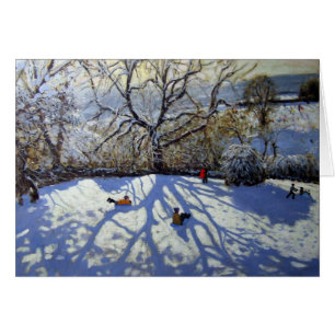 Großer Baum und tobogganers Youlgreave