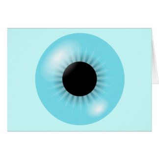 Großer blauer Augapfel