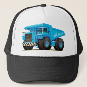Großer blauer Kipper Truckerkappe