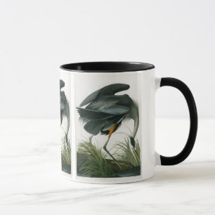 Großer Blauheron, John James Audubon Tasse