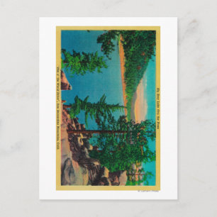 Grosser Blick auf den Bärensee im Rim o' The World Postkarte