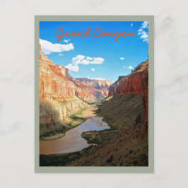 Großer Blick auf den Grand Canyon Postkarte