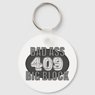 großer Block 409 Schlüsselanhänger