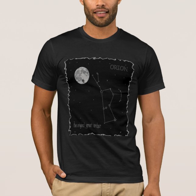 Großer Bogenschütze Orions im Himmel T-Shirt (Vorderseite)