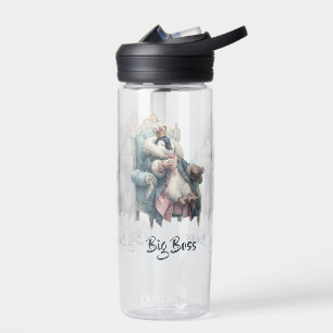 Großer Boss Winter Pinguin Design Trinkflasche