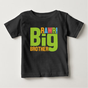 großer Bruder Ankündigung Kleidung 2026 Baby T-shirt