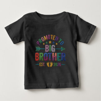 großer Bruder Ankündigung Kleidung 2026 Baby T-shirt
