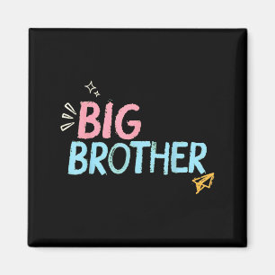 Großer Bruder Baby Bruder Junge Maternity Tag der Magnet