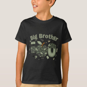 Großer Bruder Baby Bruder Junge Schwangerschaft Ju T-Shirt
