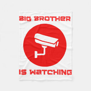 Großer Bruder beobachtet 1984 ingsoc Fleecedecke