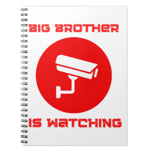 Großer Bruder beobachtet 1984 ingsoc Notizblock