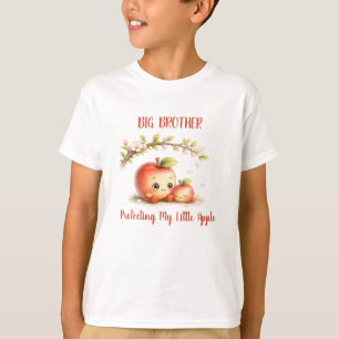 Großer Bruder beschützt meinen kleinen Apfel T-Shirt