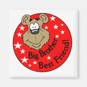 Großer Bruder-bester Freund-T - Shirts und Magnet