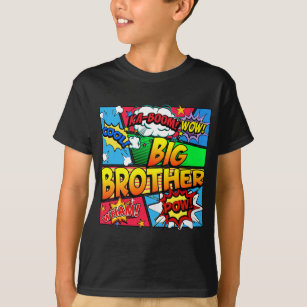 Großer Bruder-Comic-Buch T-Shirt