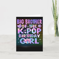 Großer Bruder der K-Pop-Birthday-Girls Korean