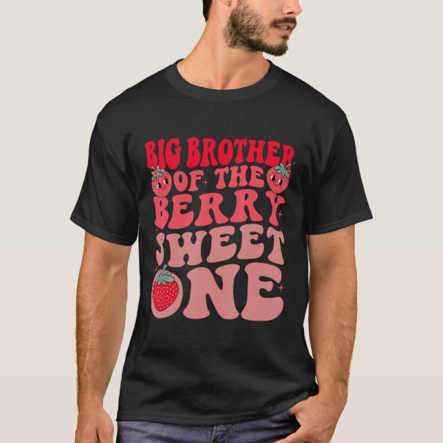 Großer Bruder der süßen Erdbeere T-Shirt (Vorderseite)