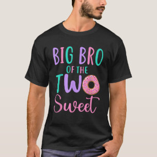 Großer Bruder der zwei süßen Brüder 2. Geburtstags T-Shirt