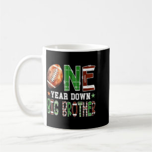 Großer Bruder des 1. Geburtstagsjungen Fußball Kaffeetasse