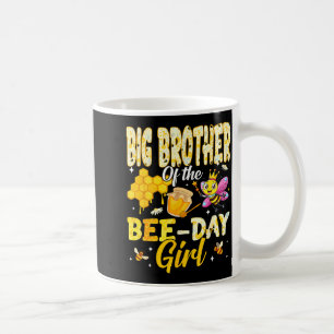 Großer Bruder des Bienen-Tages Mädchen Geburtstag  Kaffeetasse