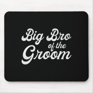 Großer Bruder des Bräutigams-Shirts für Männer Jun Mousepad