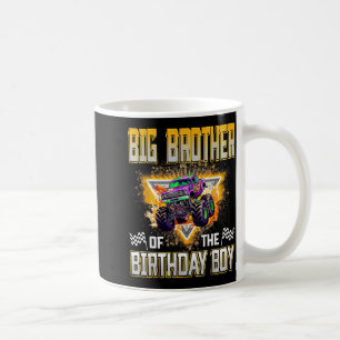 Großer Bruder des Geburtstagsjungen-Monstertruck-G Kaffeetasse