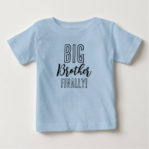 Großer Bruder endlich Geschwister-Matching Baby T-shirt