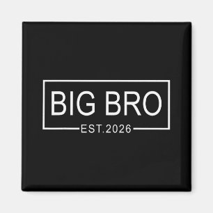 Großer Bruder Est. 2026 Neue Schwangerschaftsankün Magnet