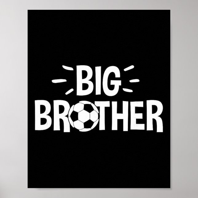 Großer Bruder Fußball Poster (Vorne)