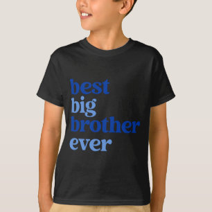 Großer Bruder immer grau mit blauem Text Jungen _2 T-Shirt