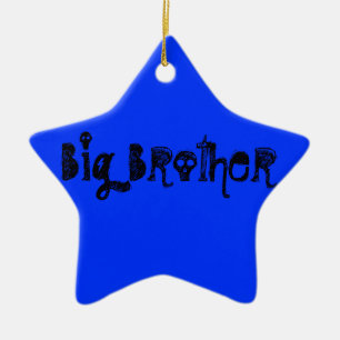 Großer Bruder Keramikornament