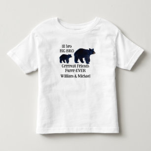 Großer Bruder Kleiner Bruder Bär Passende Shirts T