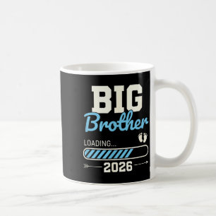 Großer Bruder lädt 2026 zur Schwangerschaftsankünd Kaffeetasse