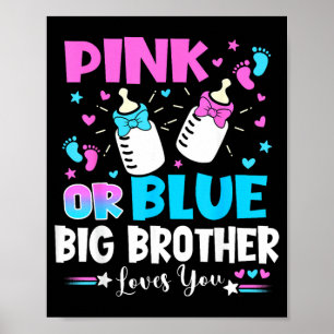 Großer Bruder liebt Geschlecht- Enthüllung Baby Pi Poster