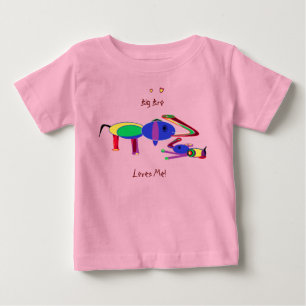 Großer Bruder liebt mich Baby T-Shirt