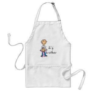 Großer Bruder mit Baby-Schwester T-Shirts und Gesc Schürze